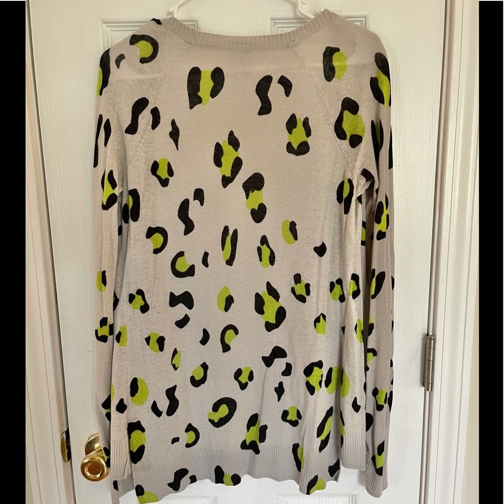 Leopard print Mudd Cardigan